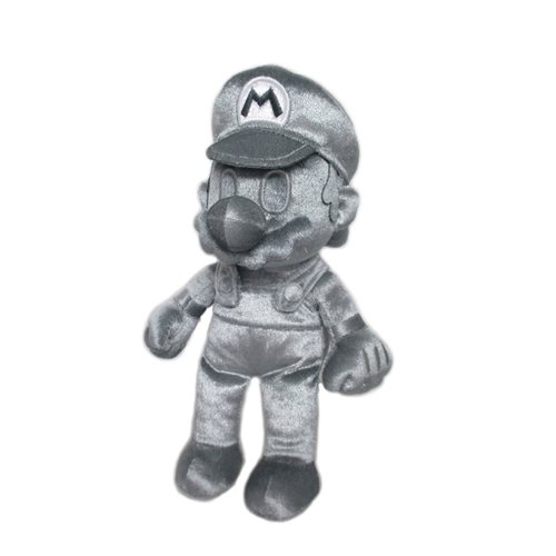 Super Mario Bros. Metal Mario 10-Inch Plush