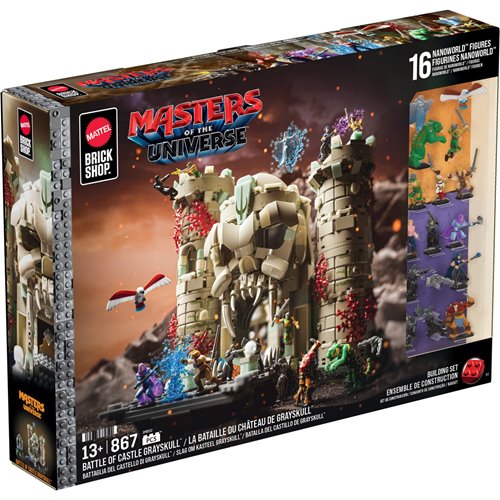 Brick Shop Masters of the Universe Battle of Castle Grayskull Building Set