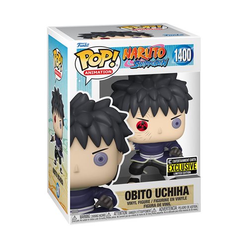 Naruto Obito Uchiha Unmasked Pop! Vinyl Figure - Entertainment Earth Exclusive
