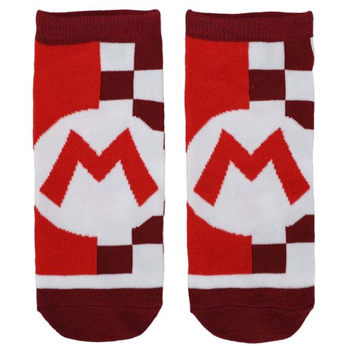 Nintendo Super Mario Ankle Socks Set of 5