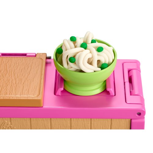 Barbie Noodle Maker Doll with Red Hair and Playset