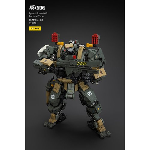 Joy Toy Battle for the Stars Tyrant-03 Tactical Type 1:18 Scale Action Figure