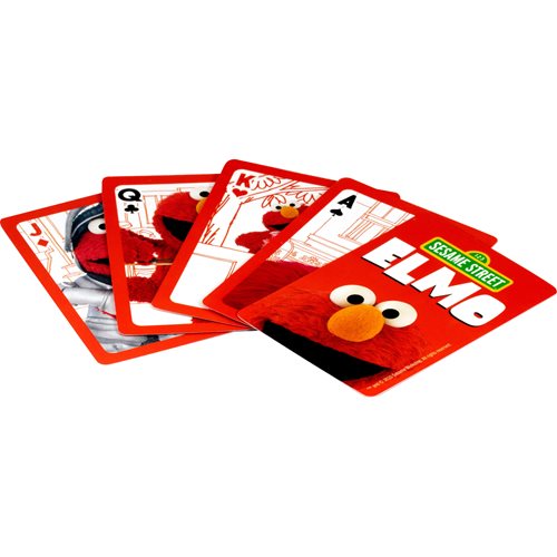 Sesame Street Elmo Playing Cards