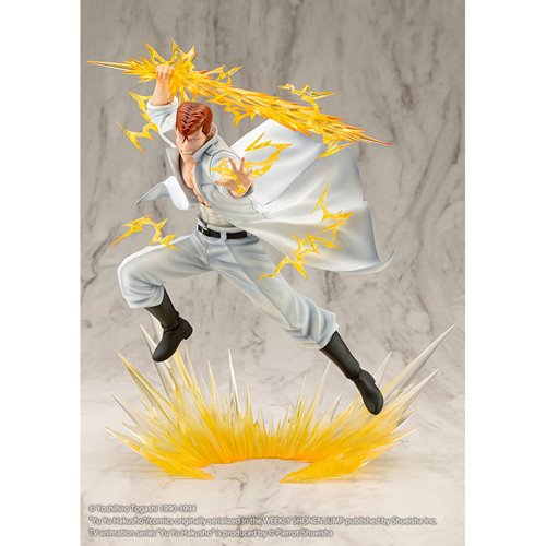 Yu Yu Hakusho Kazuma Kuwabara Version 2 ARTFX J 1:8 Scale Statue