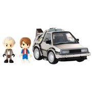 Back to the Future QV-01 Time Machine Q Village Model Kit Set