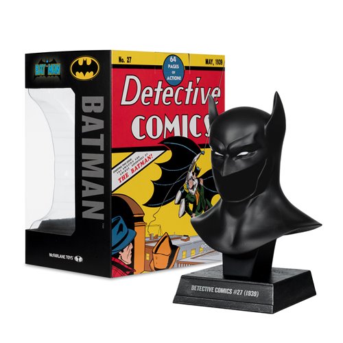 DC Direct Prop Replica Wave 2 Batman Detective Comics #27 1st Appearance 1:3 Scale Cowl