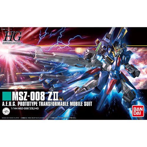 Mobile Suit Zeta Gundam Z II High Grade 1:144 Scale Model Kit