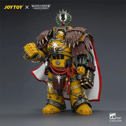 Joy Toy Warhammer The Horus Heresy Imperial Fists Lord Castellan Evander Garrius 1:18 Scale Action F
