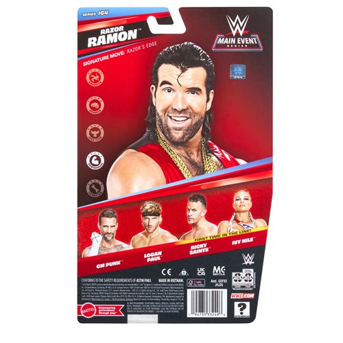 WWE Main Event Series 168 Hacksaw Jim Duggan Action Figure