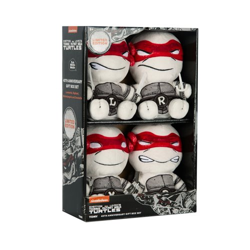 Club Mocchi Mocchi Teenage Mutant Ninja Turtles 40th Anniversary Junior Plush 4-Pack Gift Set