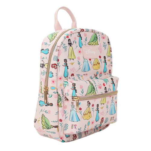 Disney Princesses All Over Print Mini-Backpack