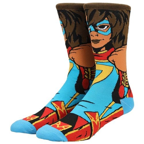 Ms. Marvel Kamala Khan Character Socks - Entertainment Earth