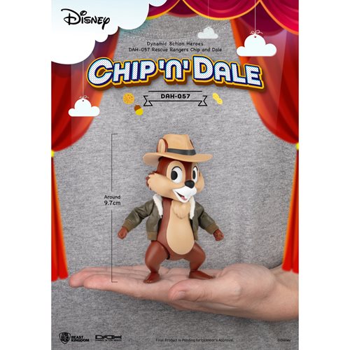 Chip 'n Dale: Rescue Rangers Chip and Dale DAH-057 Dynamic 8-Ction Heroes Action Figure 2-Pack