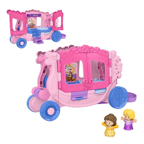Disney Princess Pull-Along Musical Carriage Playset