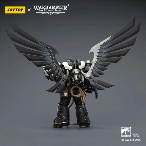 Joy Toy Warhammer The Horus Heresy Raven Guard Corvus Corax Primarch Of The XIX Legion 1:18 Scale Ac