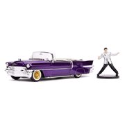 Hollywood Rides Elvis Presley 1956 Cadillac Eldorado 1:24 Scale Die-Cast Metal Vehicle with Elvis Figure