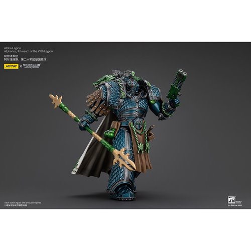 Joy Toy Warhammer The Horus Heresy Alpha Legion Alpharius Primarch 1:18 Scale Action Figure