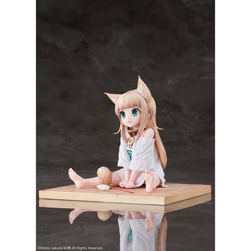 My Cat is a Kawaii Girl Kinako Sitting Fish Version Limited Edition 1:6 Scale Statue