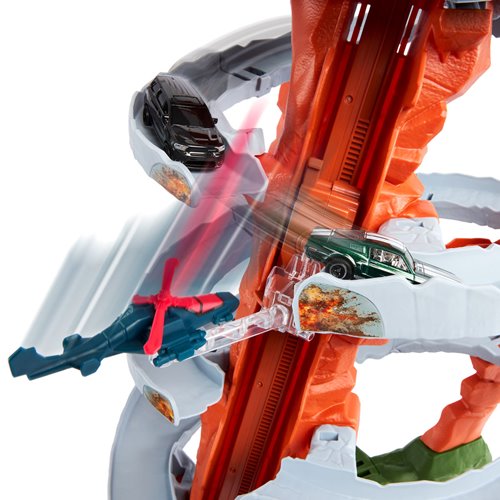 Matchbox The Movie Mountain Helicopter Escape Playset