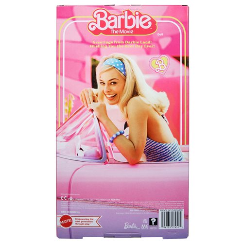 Barbie Movie Blue Plaid Dress