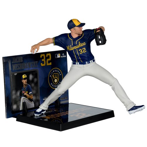 MLB SportsPicks Milwaukee Brewers Jacob Misiorowski 7-Inch Posed