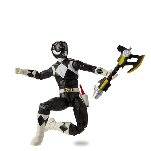 Power Rangers Lightning Collection Mighty Morphin Black Ranger 6-Inch Action Figure