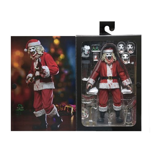 Terrifier 3 Ultimate Art the Clown Bloody Santa Suit 7-Inch Scale Action Figure