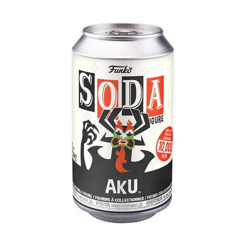 Samurai Jack Aku Vinyl Soda Figure