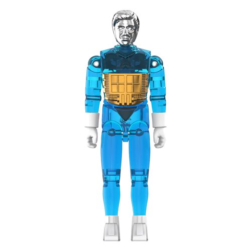 Micronauts Time Traveler (Translucent Blue) 3 3/4-Inch ReAction+ Figure
