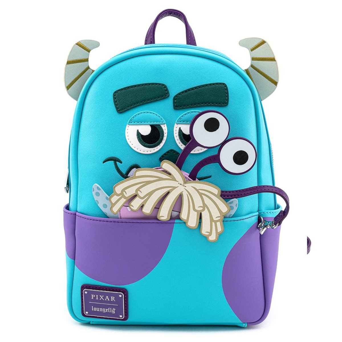 NEW Disney Monsters University Sully shoulder Bag Coin bag phone bag Wallet  Plush Toy Gift 1PCS