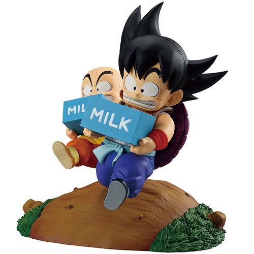 Dragon Ball Son Goku and Krillin Fantastic Adventure 2 Ichibansho Statue