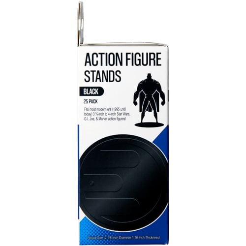 Action Figure Stands 25-Pack - Black