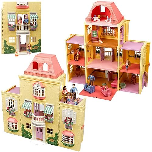 fisher price twin time dollhouse