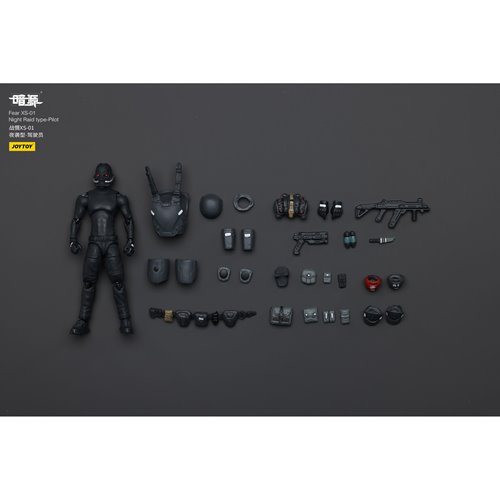 Joy Toy Battle for the Stars Fear XS-01 Night Raid Type Pilot Action Figure