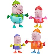 Peppa Pig Peppa's Family Wintertime Mini-Figures Set