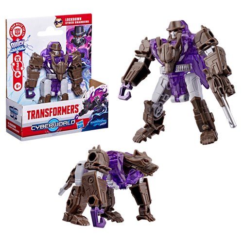 Transformers Cyberworld Lockdown Cyber Changers Energon Surge
