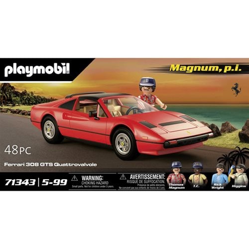 Playmobil 71343 Magnum P.I. Ferrari 308GT