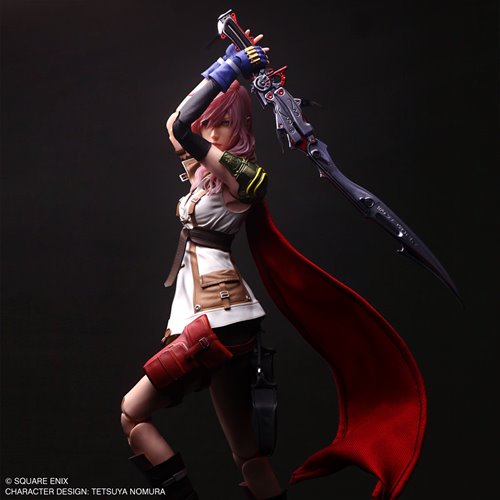 Final Fantasy XIII Lightening Play Arts Shin Action Figure