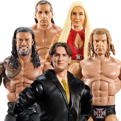 WWE SummerSlam Elite 2025 Action Figure Case of 5
