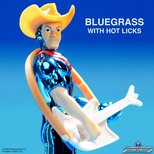 SilverHawks Bluegrass (Toy Version) 3 3/4-Inch ReAction Figure