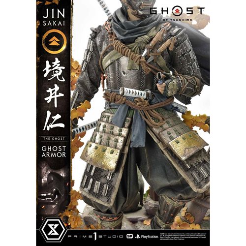 Ghost of Tsushima Jin Sakai Ghost Armor Regular Edition 1:4 Scale Statue