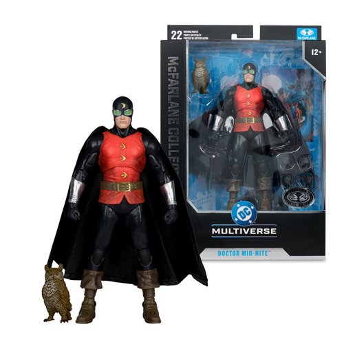 DC McFarlane Collector Edition Doctor Mid-Nite Justice Society of America #48 7-Inch Scale Action Fi