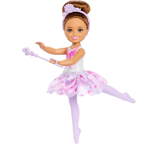 Barbie Chelsea Nutcracker Snowfairy Doll with Brown Hair