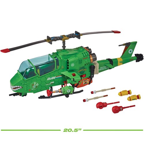 TMNT x G.I. Joe Dragon Fly Copter Vehicle