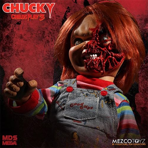 Child's Play Pizza Face Chucky Talking Mega-Scale 15-Inch Doll