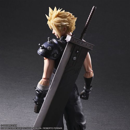 Final Fantasy VII Rebirth Cloud Strife Play Arts Kai Action Figure