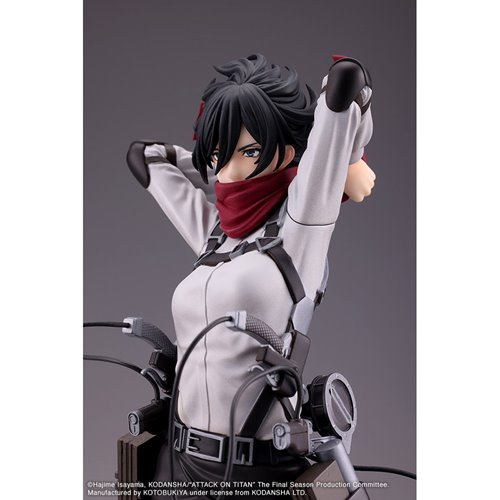 Attack on Titan: The Final Season Mikasa Ackerman Oshi Works Statue