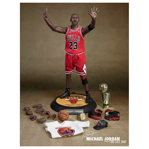 Michael Series 2 Red Jersey #23 Last Shot Real Masterpiece Action Figure