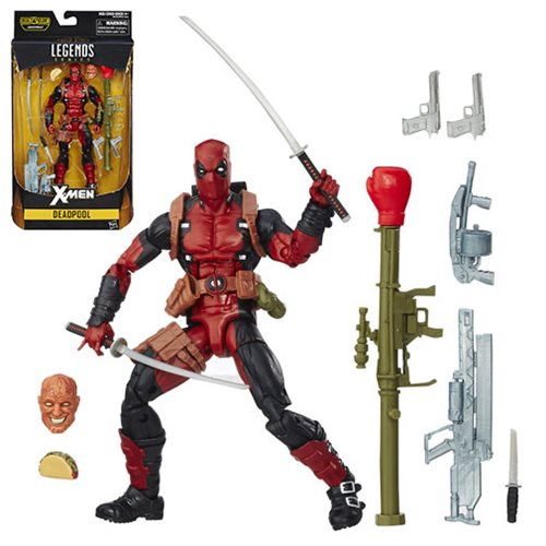 Marvel Legends X-men Deadpool Action Figure Revoltech Kaiyodo Model Toy No Box 