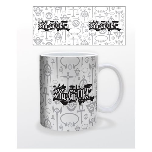 Yu-Gi-Oh Black and White Logo 11 oz. Mug